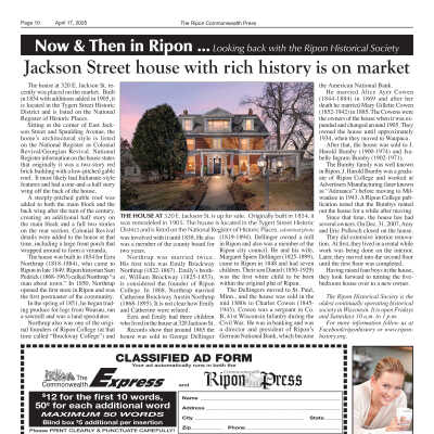Now & Then in Ripon, April 2025