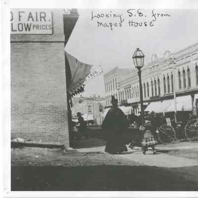 Watson St., 200 Block, Looking NE from Mape's House, 1898