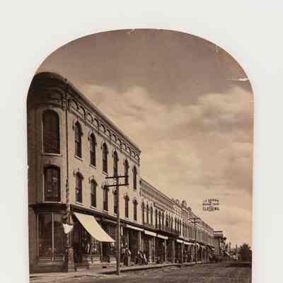 200 block east Watson between 1880 and 1900