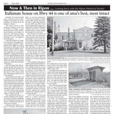 Now & Then in Ripon, May 2024