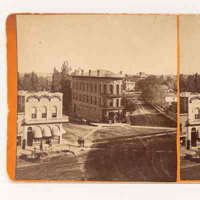 Looking East from 100 West Watson - 1870s
