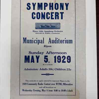 Poster, Little Symphony Orchestra