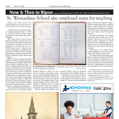 Now & Then in Ripon, March 2025