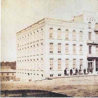 Woods Hotel c. 1872 when hotel first opened
