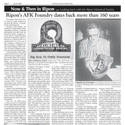 Now & Then in Ripon, July 2024