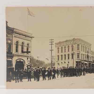 Band Ready to March - Late 1800s/early 1900s.