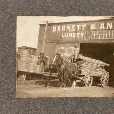 Barnett & Anderson Lumber. Listing in 1901-1902 Weber's Driectory