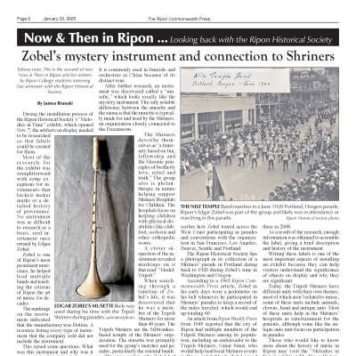 Now & Then in Ripon, January 2025
