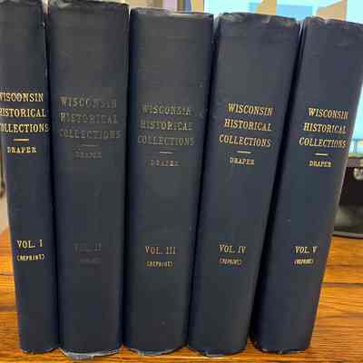 Collections of the State Historical Society of Wisconsin v. V. 1907.