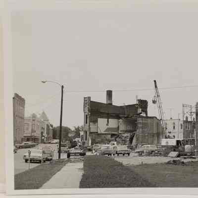 Razing city hall - 1960s