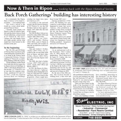 Now & Then in Ripon, April 2023
