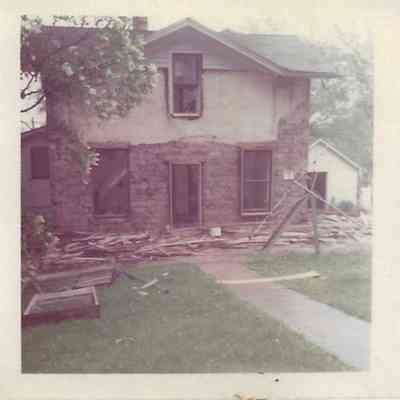 Mud block home located on 230 State St. Razed in 1973.
