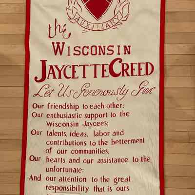 Ripon Jaycettes Creed Banner
