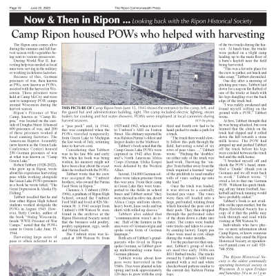 Now & Then in Ripon, June 2023