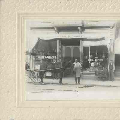 Julius Buchholz store, 301 Watson. 1904-1913