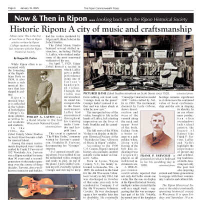 Now & Then in Ripon, January 2025
