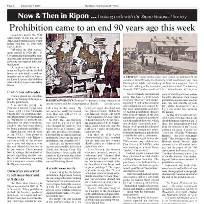 Now & Then in Ripon, December 2023