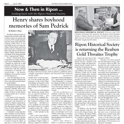 Now & Then in Ripon, July 2023