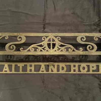 Iron Hymnal Holder