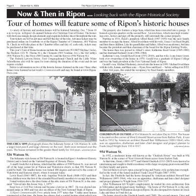 Now & Then in Ripon, December 2024