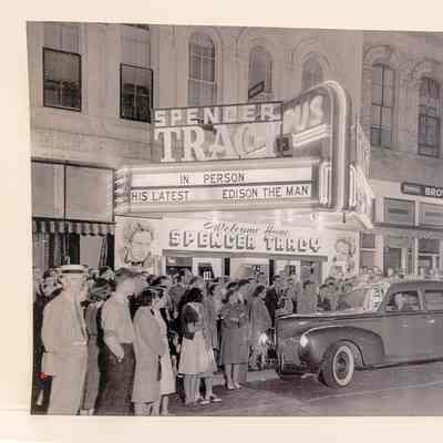 Spencer Tracy (movie actor) Welcome Home 1940 enlargement