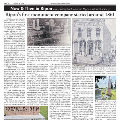 Now & Then in Ripon, October 2024