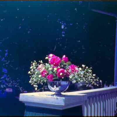 Myrtle Boody's Rose Centerpiece 1944