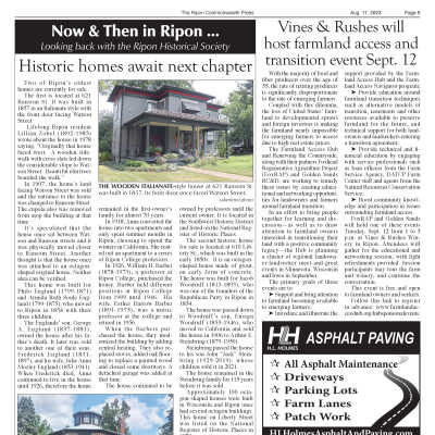Now & Then in Ripon, August 2023