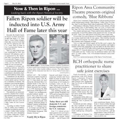 Now & Then in RIpon, May 2024