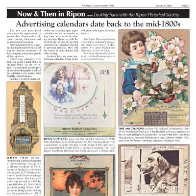Now & Then in Ripon, January 2025