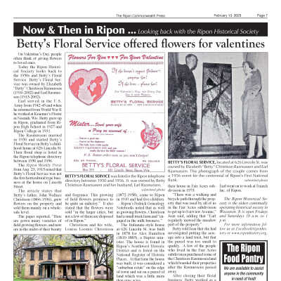 Now & Then in Ripon, February 2025
