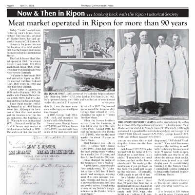 Now & Then in Ripon, April 2024
