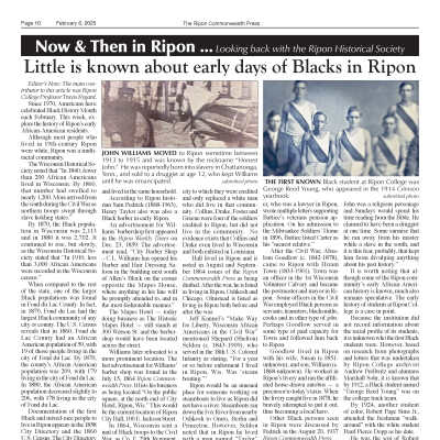 Now & Then in Ripon, February 2025