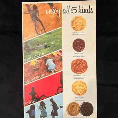 Girl Scout Cookie Folder