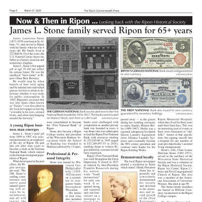 Now & Then in Ripon, March 2025