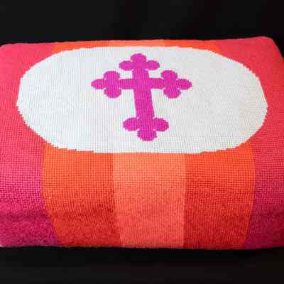 Needlepoint Altar Kneeler