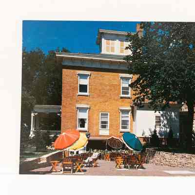 Republican House outdoor dining