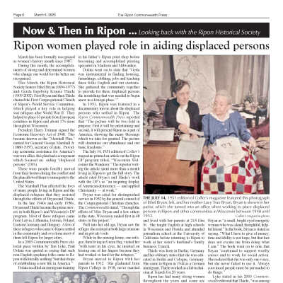 Now & Then in Ripon, March 2025