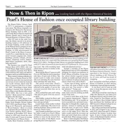 Now & Then in Ripon, August 2025