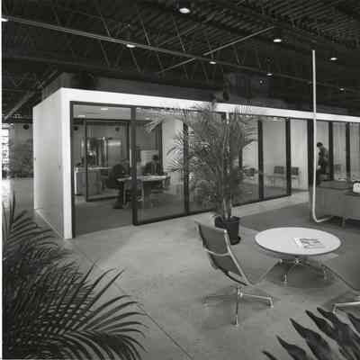 First National Bank Interior, 400 Watson, c 1975