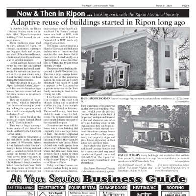 Now & Then in Ripon, March 2024