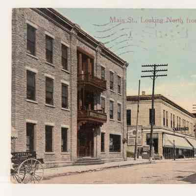 Watson St looking north from Blossom c.1916