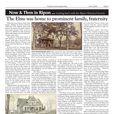 Now & Then in Ripon, June 2025