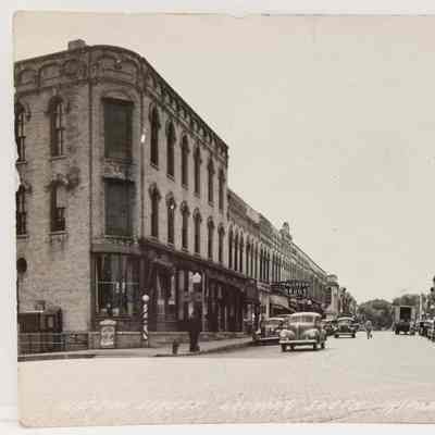 Watson St. looking south from intersection of Watson and Fond du Lac pre-1950