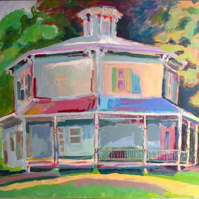 Octagon-Shaped House