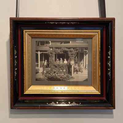 Zobel Family Photograph, framed