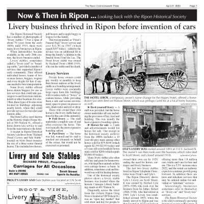 Now & Then in Ripon, April 2023