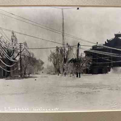 1922 Ice Storm Watson and East Fond du Lac
