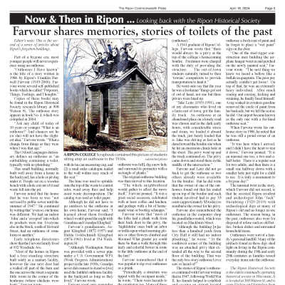 Now & Then in Ripon, April 2024