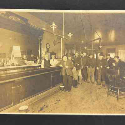 W. Hoth Sample Room Interior c.1914